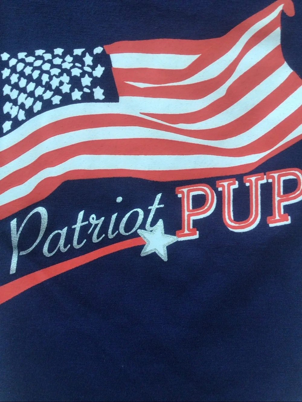 Patriot Pup tee size Medium by Top Paw